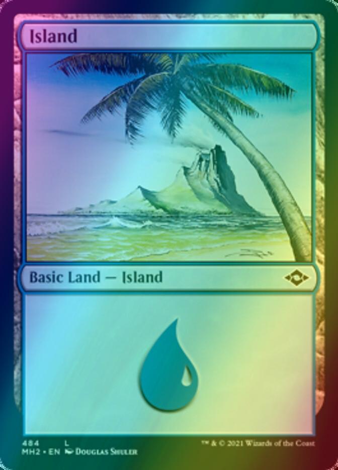 Island [484] [Modern Horizons 2] [Etched Foil]