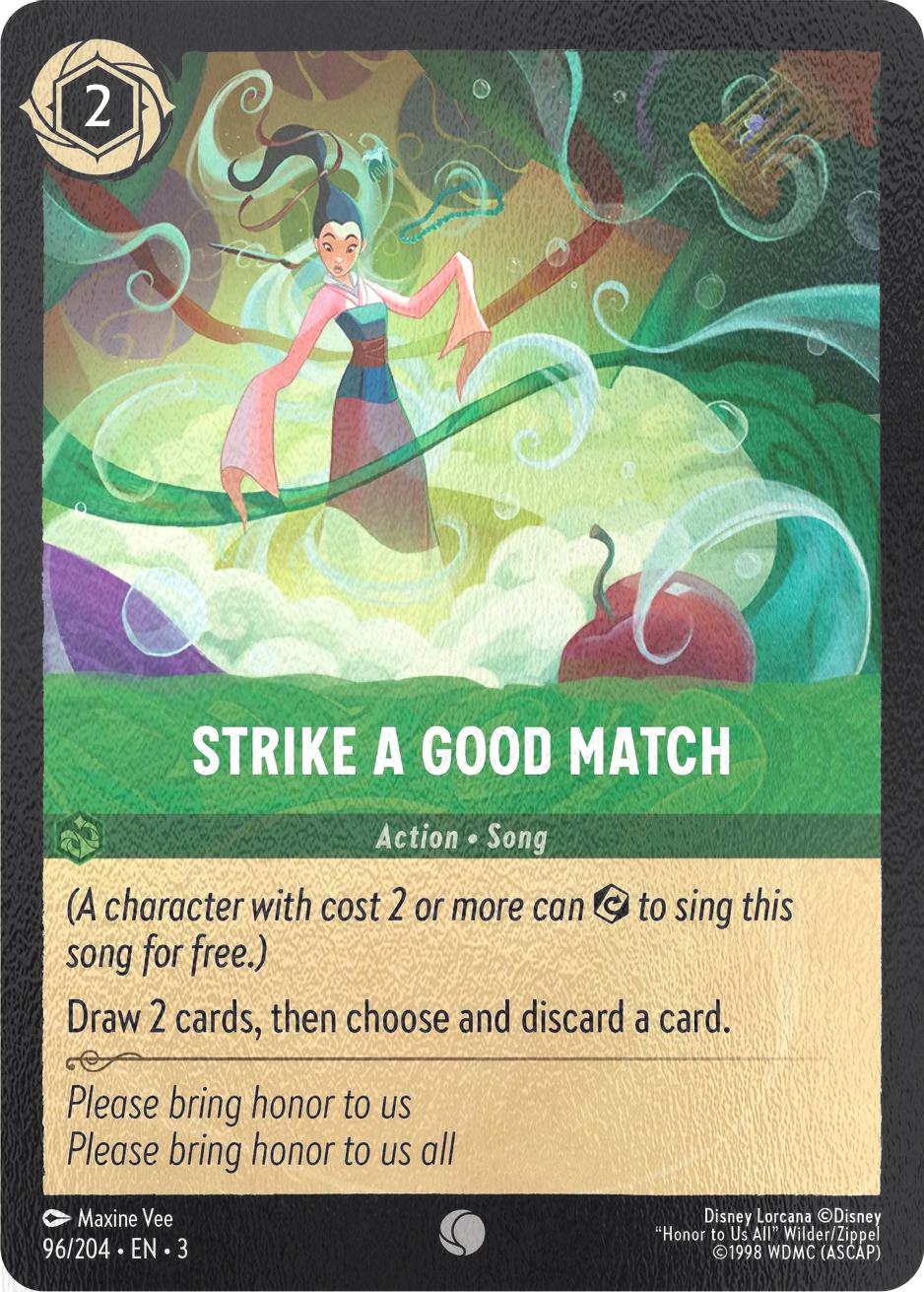 Strike a Good Match - 96/204 [Into the Inklands] [Cold Foil]