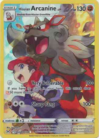 Hisuian Arcanine - TG08/TG30 - Rare Holo [swsh11tg-TG08] [Ultra]
