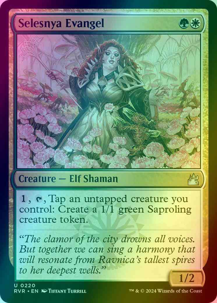 Selesnya Evangel [220] [Ravnica Remastered] [Foil]