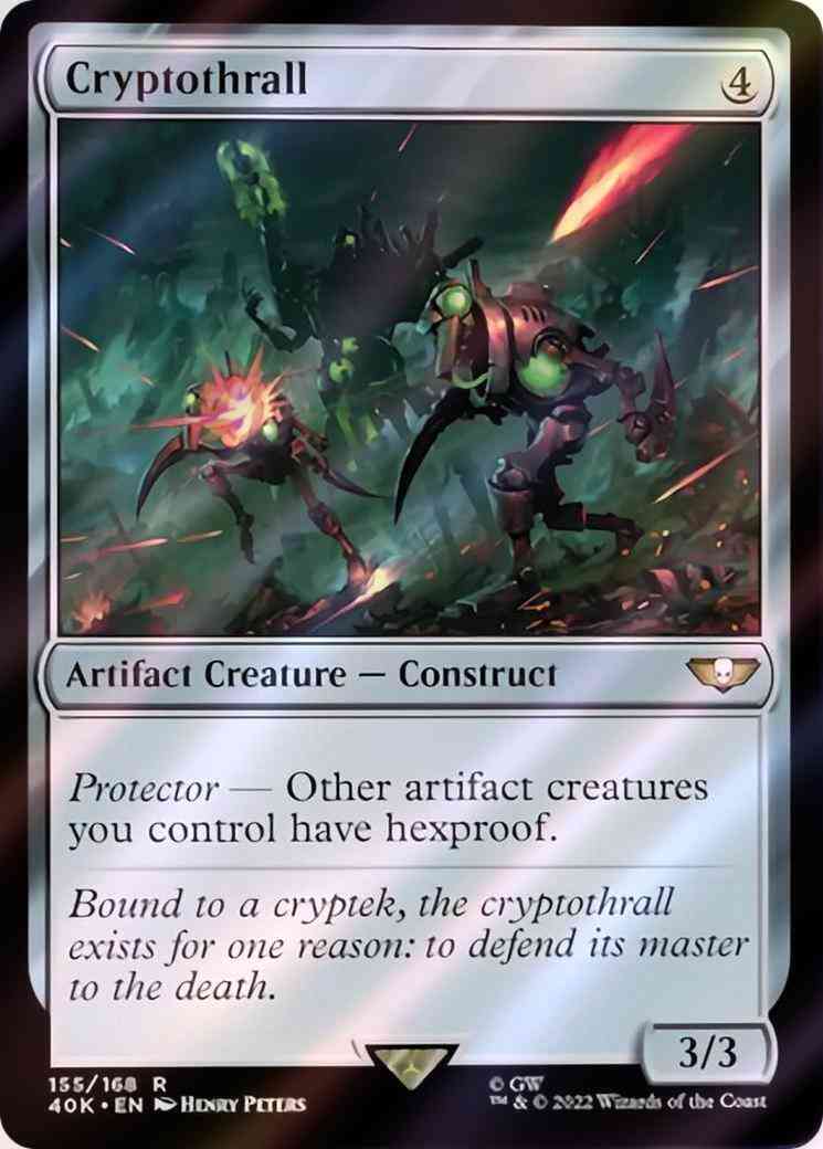Cryptothrall [155] [Universes Beyond: Warhammer 40,000] [Surge Foil]