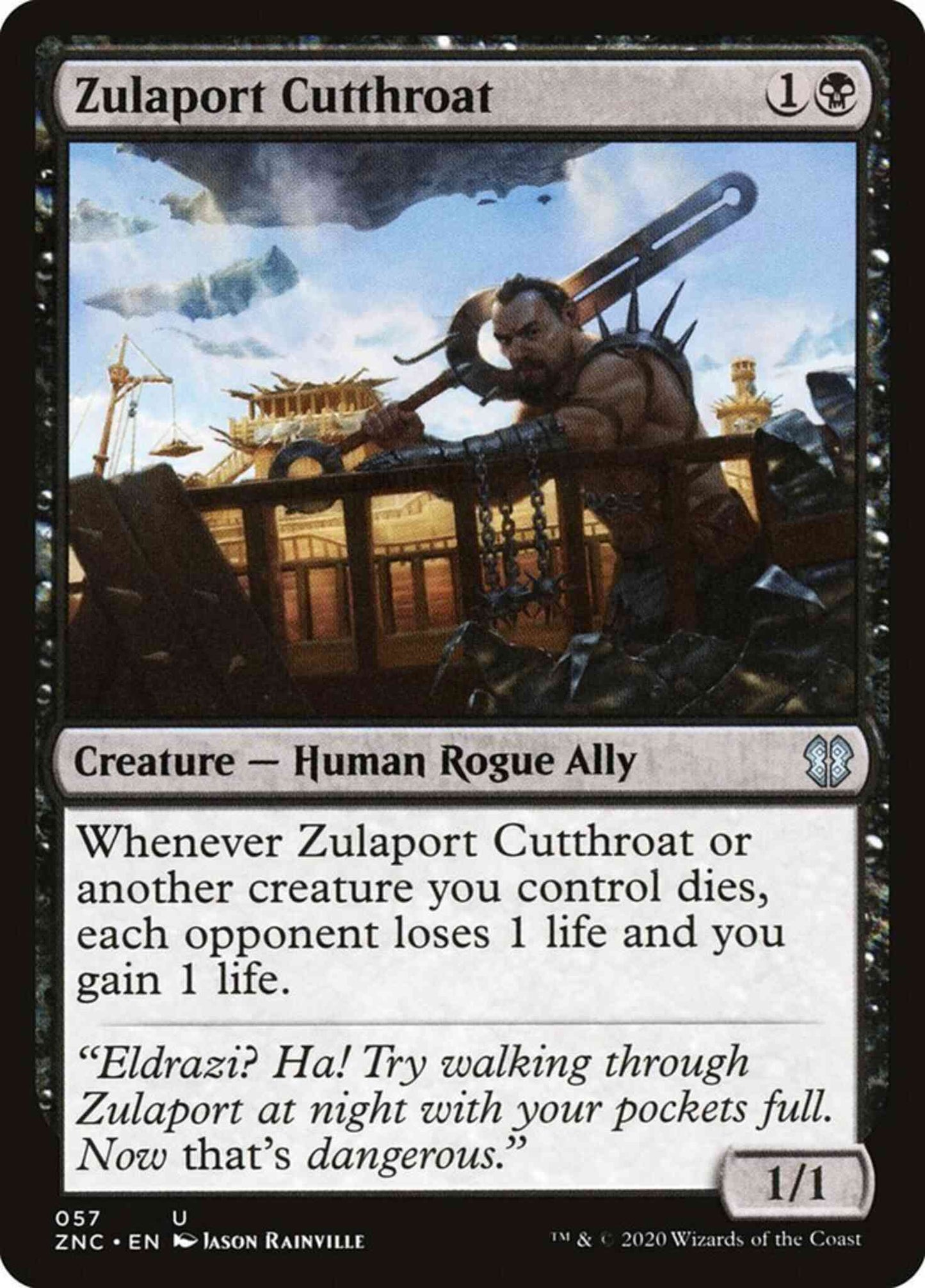 Zulaport Cutthroat [57] [Zendikar Rising Commander] [Non-Foil]
