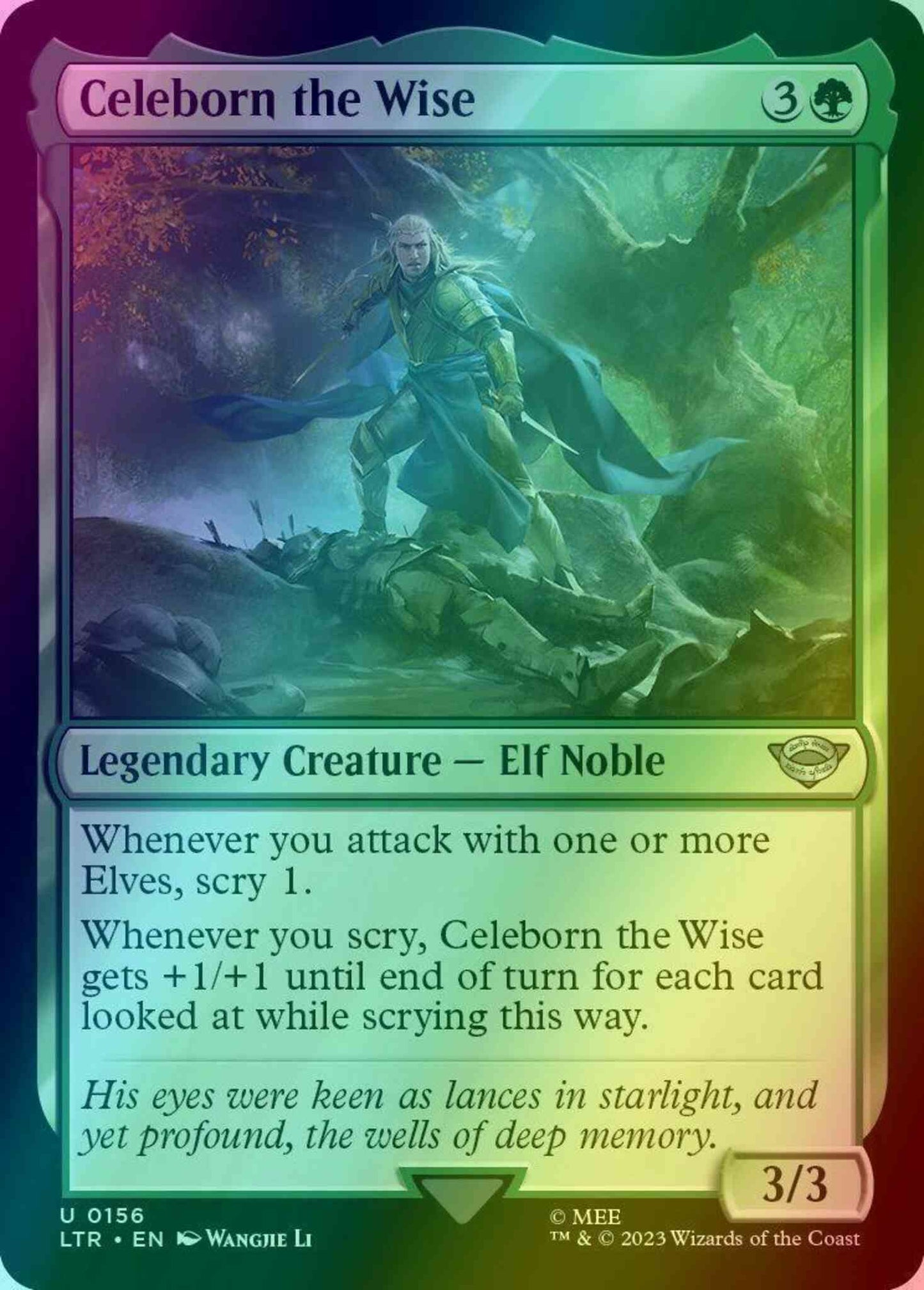Celeborn the Wise [156] [The Lord of the Rings: Tales of Middle-earth] [Foil]