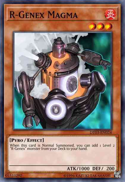R-Genex Magma - HA03-EN017 - Super Rare - 1st Edition