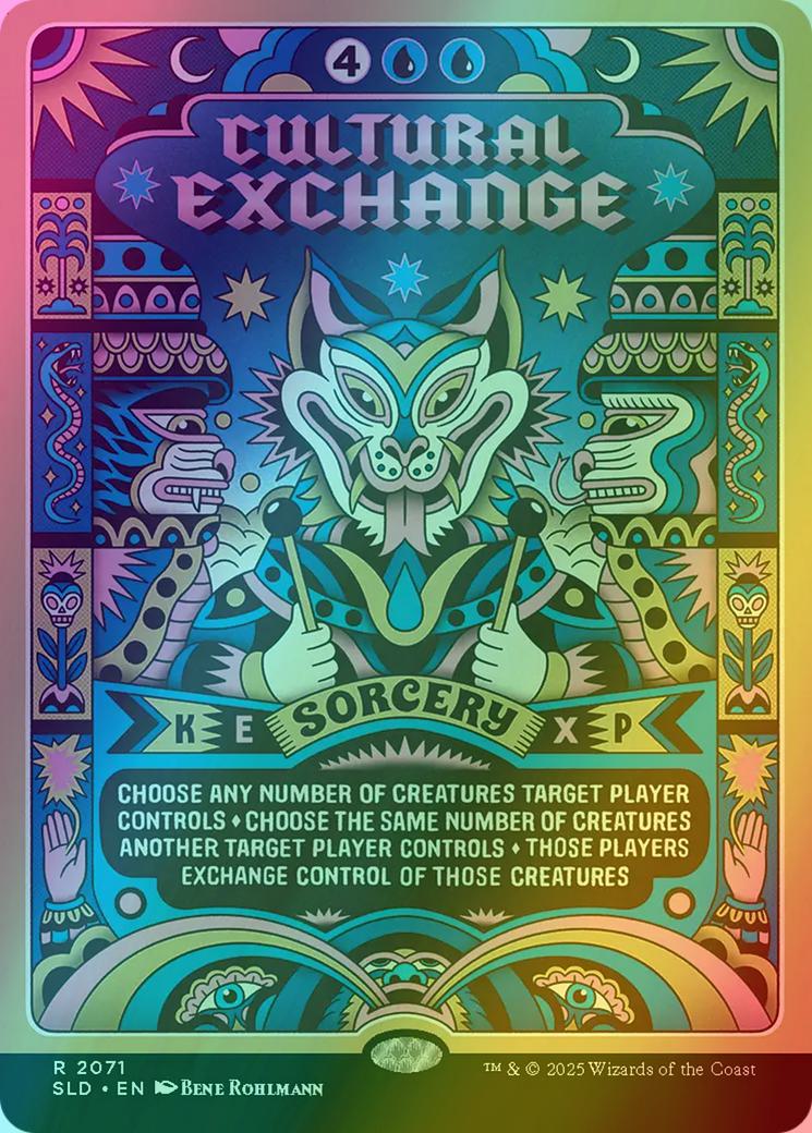 Cultural Exchange [2071] [Borderless] [KEXP: You Are Not Alone] [Secret Lair Drop] [Foil]