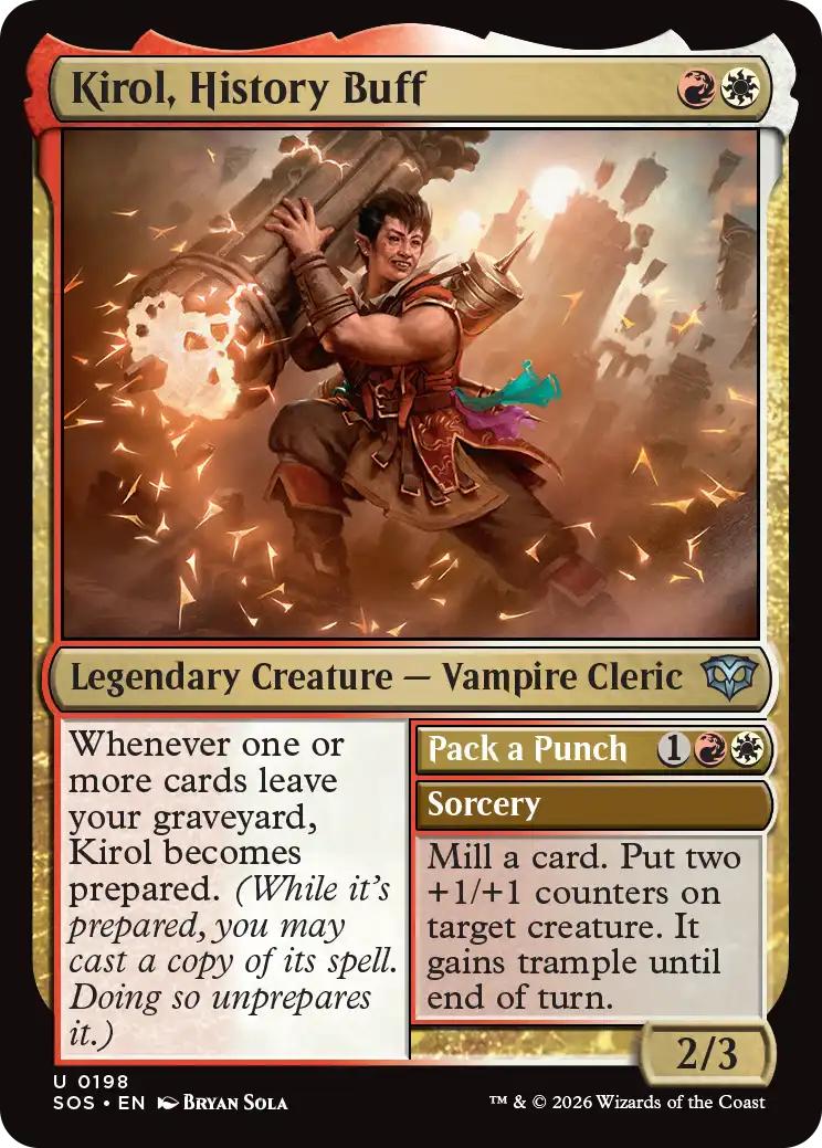 Kirol, History Buff // Pack a Punch [198] [Secrets of Strixhaven] [Non-Foil]