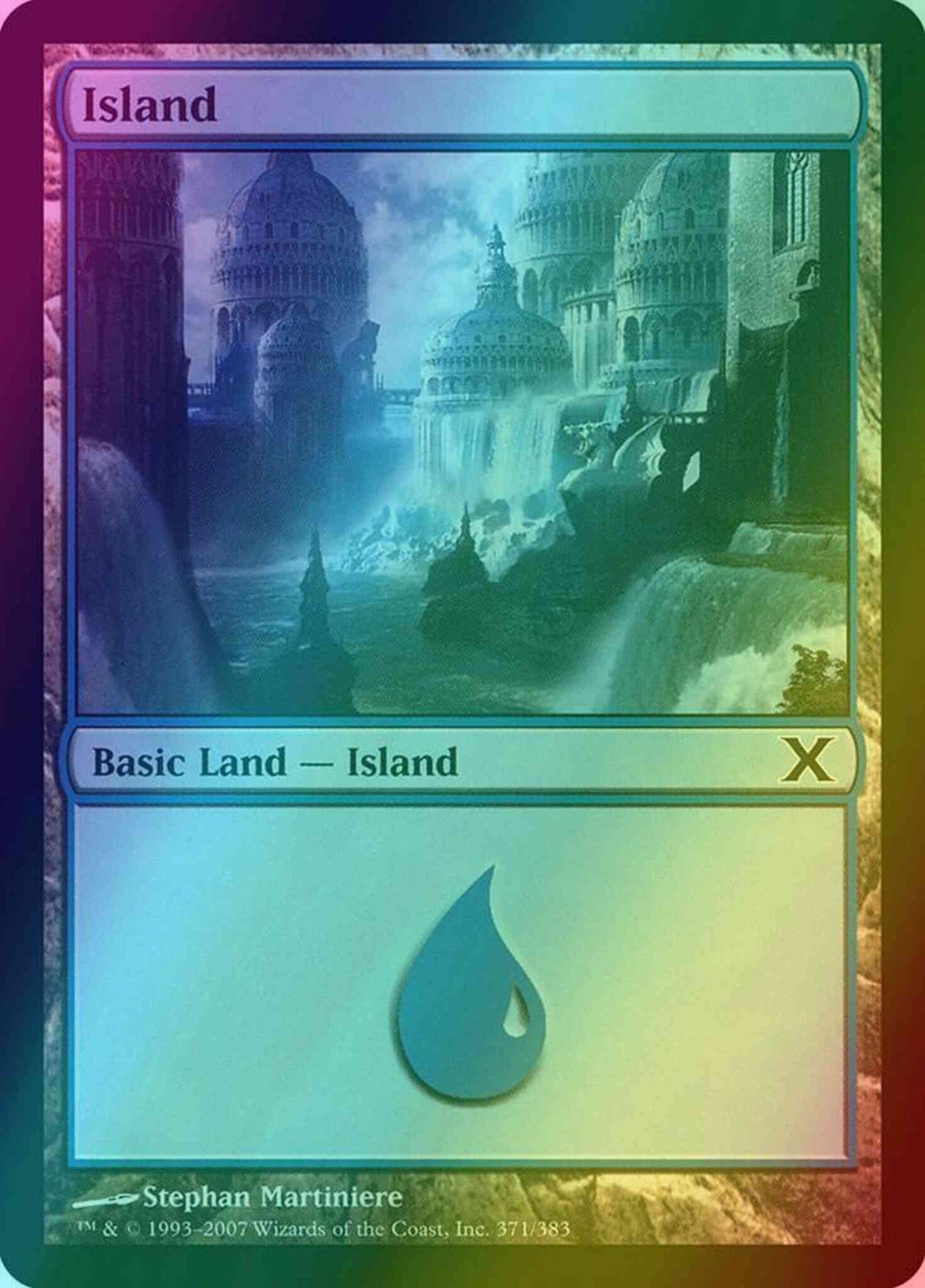 Island [371] [Tenth Edition] [Foil]
