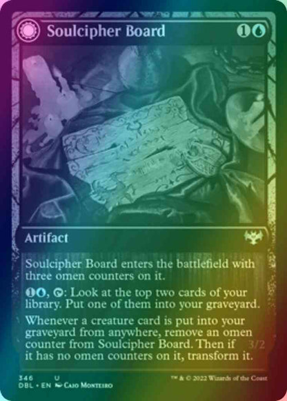 Soulcipher Board // Cipherbound Spirit [346] [Innistrad: Double Feature] [Foil]