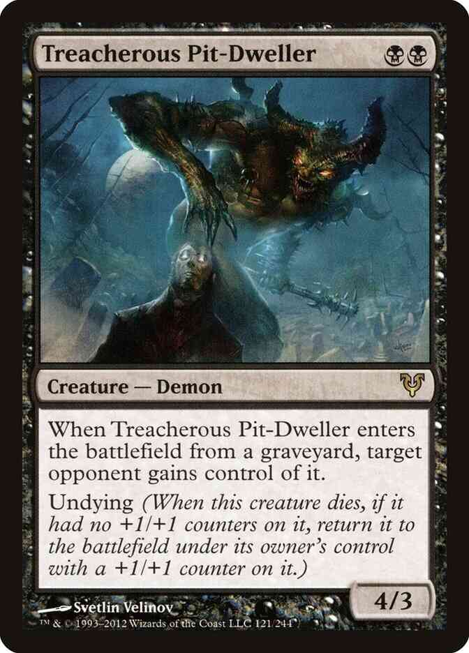 Treacherous Pit-Dweller [121] [Avacyn Restored] [Non-Foil]