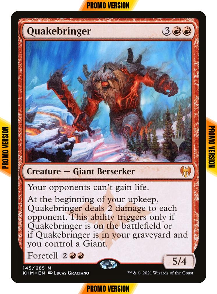 Quakebringer [Promo Pack] [145p] [Kaldheim Promos] [Non-Foil]