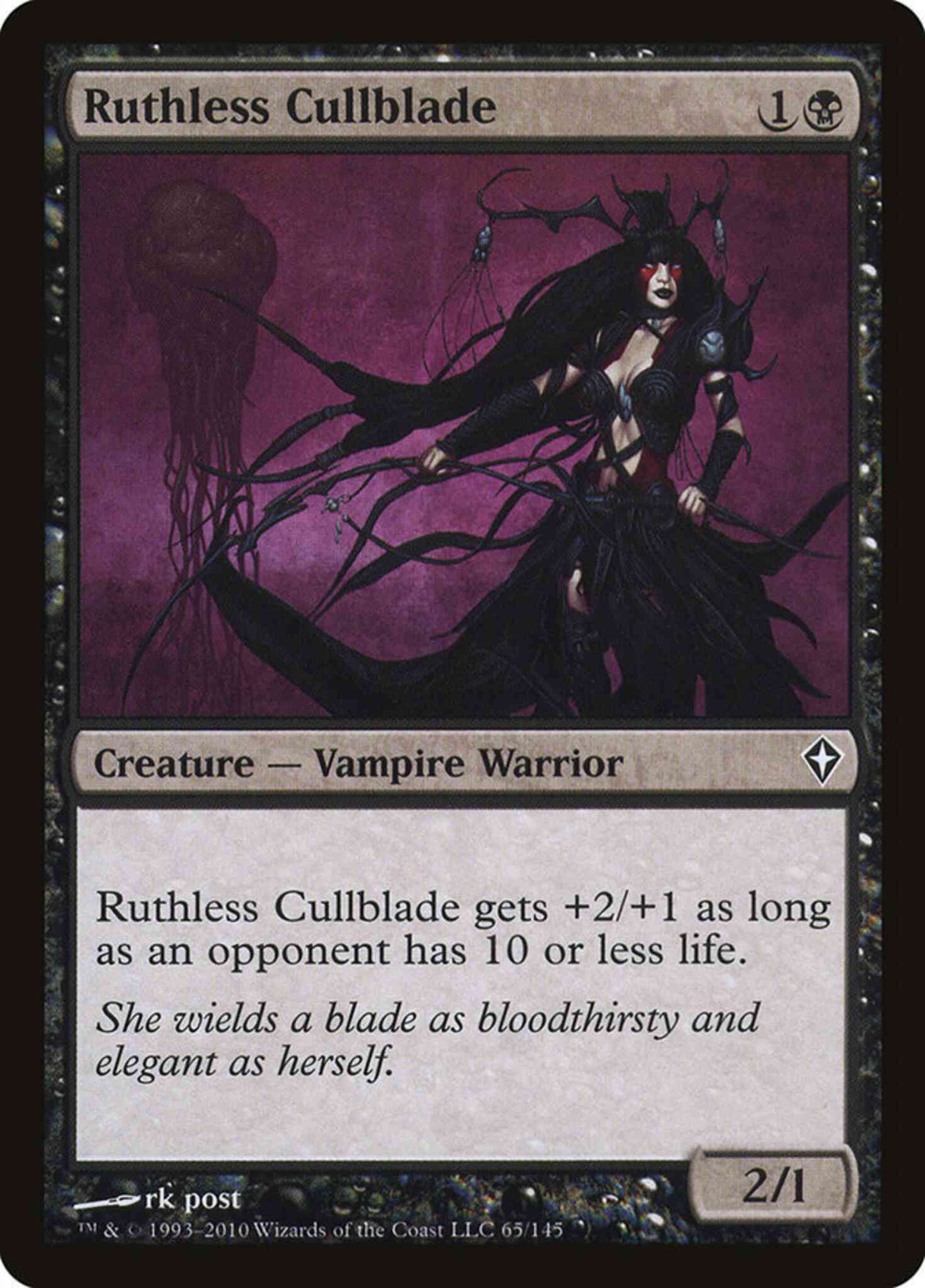 Ruthless Cullblade [65] [Worldwake] [Non-Foil]