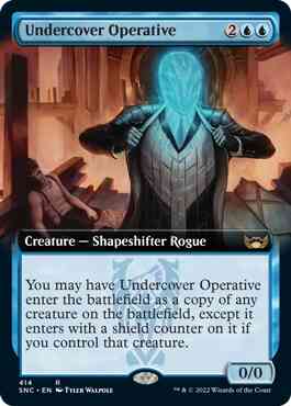 Undercover Operative [414] [Extended Art] [Streets of New Capenna] [Non-Foil]