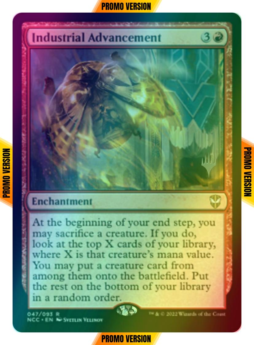 Industrial Advancement [Promo Pack] [47p] [Streets of New Capenna: Commander: Promos] [Foil]