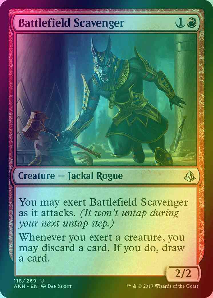 Battlefield Scavenger [118] [Amonkhet] [Foil]