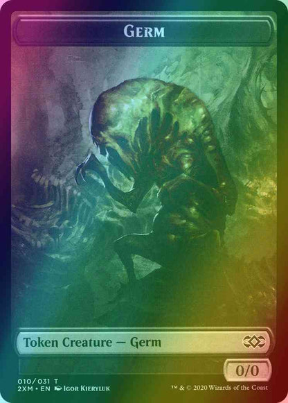 Germ Token (10) // Ooze Token (15) [Double Masters Tokens] [Foil]