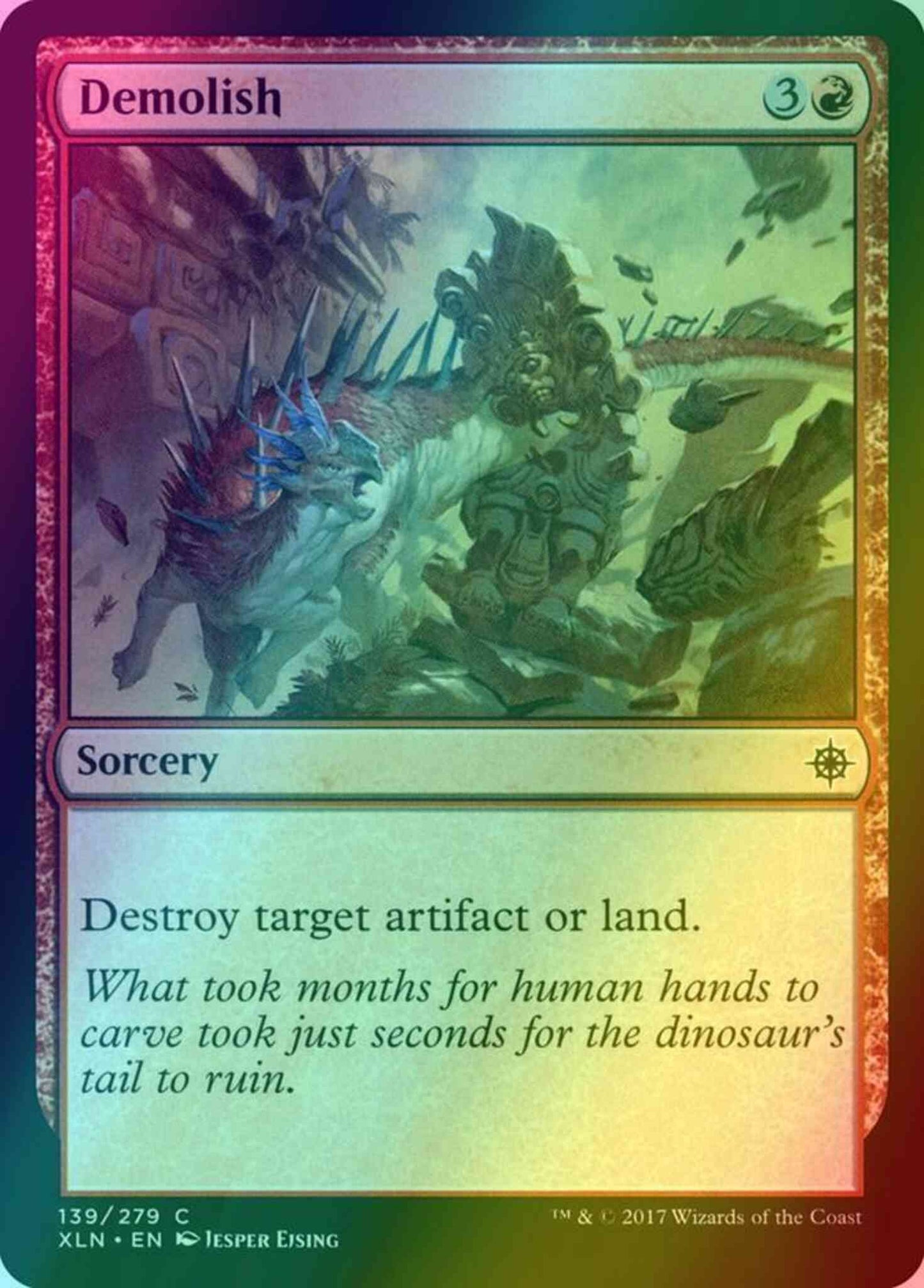 Demolish [139] [Ixalan] [Foil]
