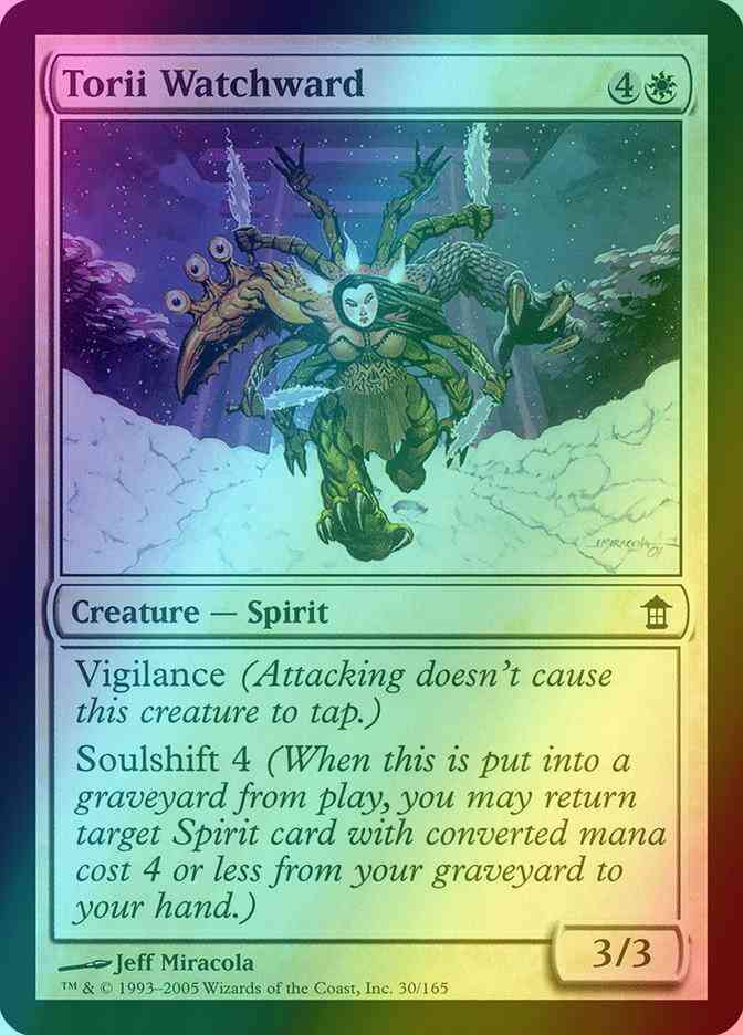Torii Watchward [30] [Saviors of Kamigawa] [Foil]