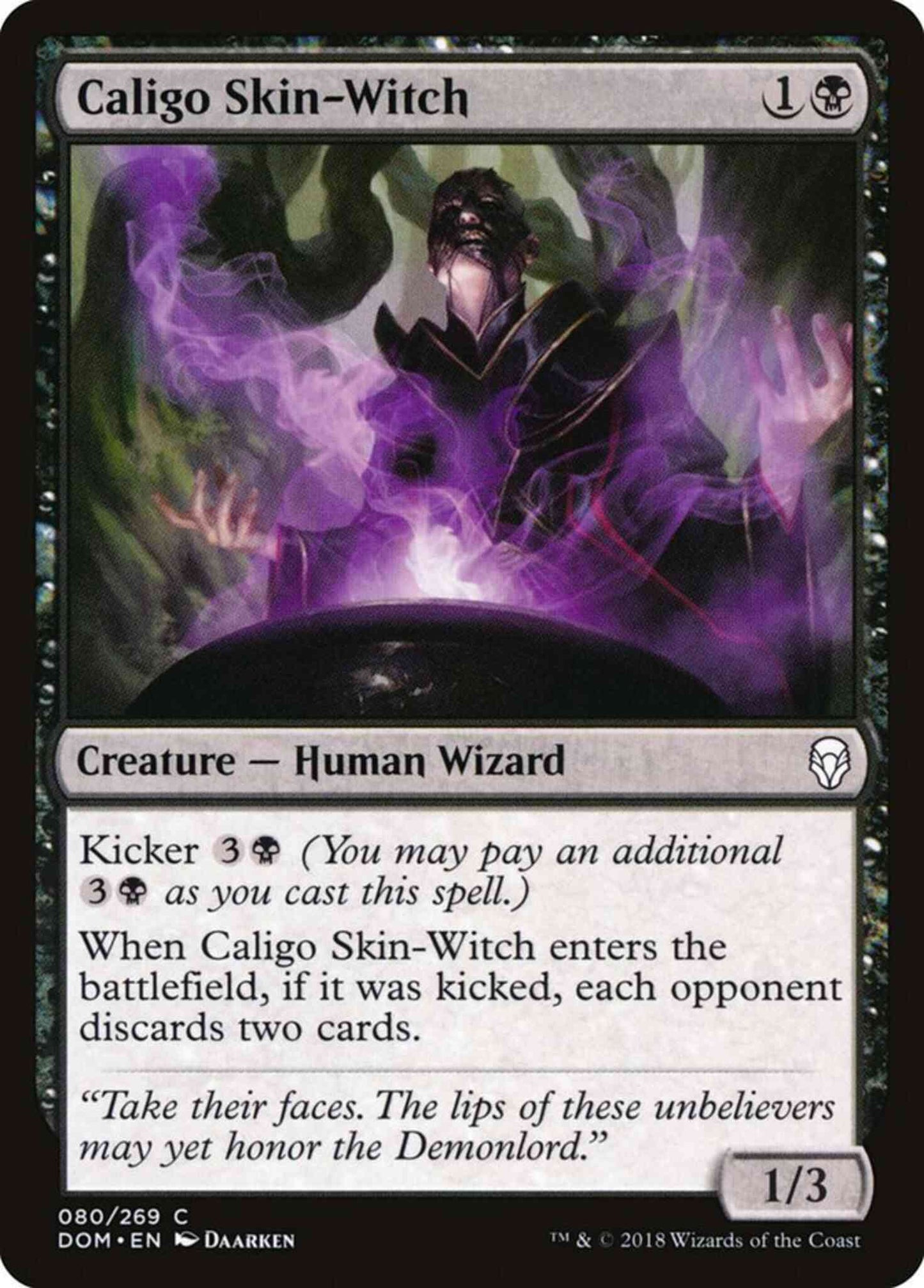 Caligo Skin-Witch [80] [Dominaria] [Non-Foil]