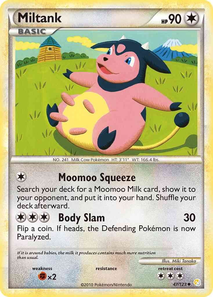 Miltank - 47/123 - Uncommon [hgss1-47] [Reverse Holo]
