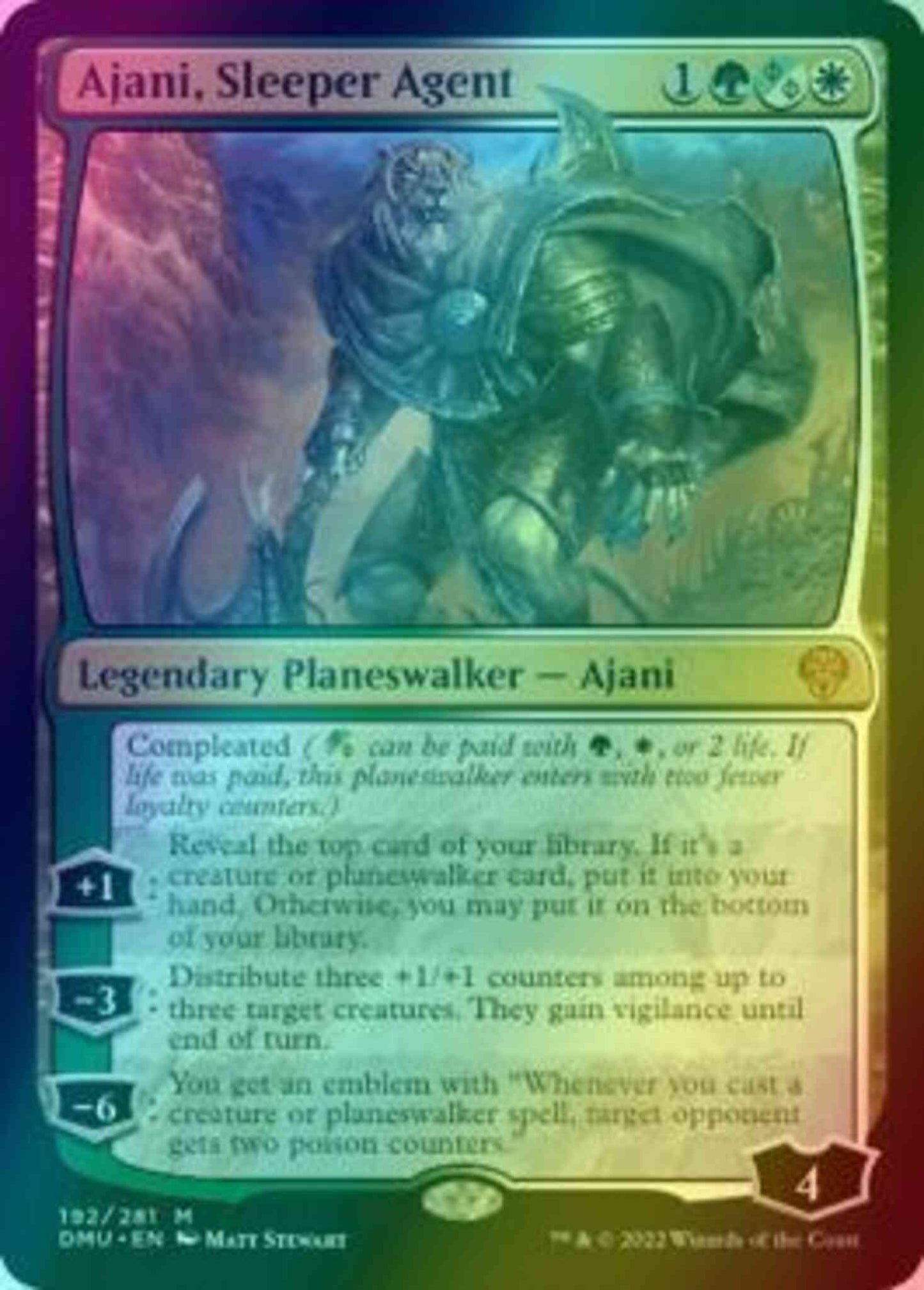 Ajani, Sleeper Agent [192] [Dominaria United] [Foil]