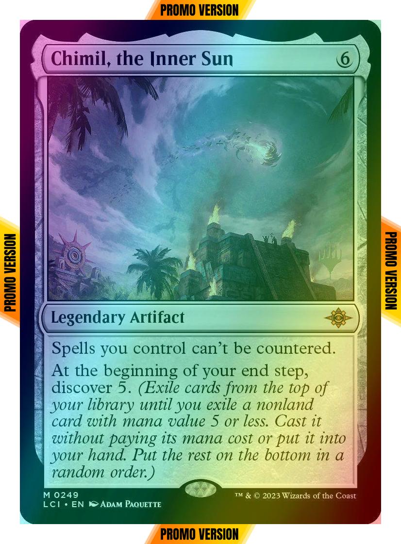 Chimil, the Inner Sun [249p] [Promo Pack] [The Lost Caverns of Ixalan: Promos] [Foil]