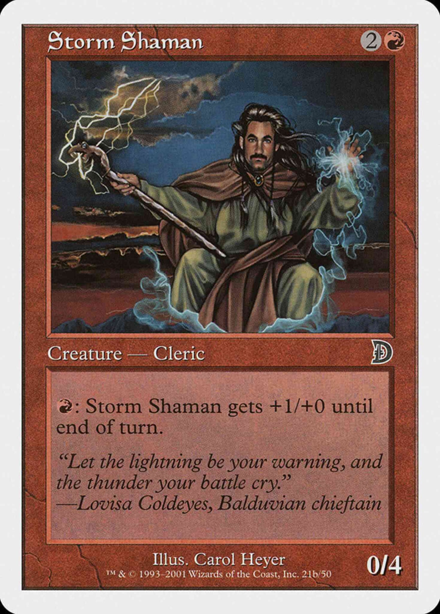 Storm Shaman [21b] [Deckmasters] [Non-Foil]