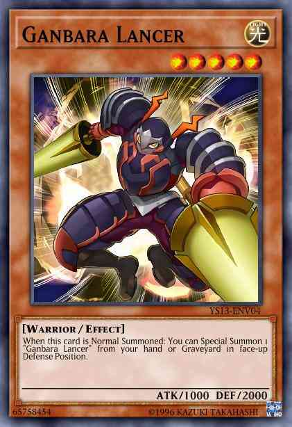 Ganbara Lancer - YS13-ENV04 - Common - 1st Edition