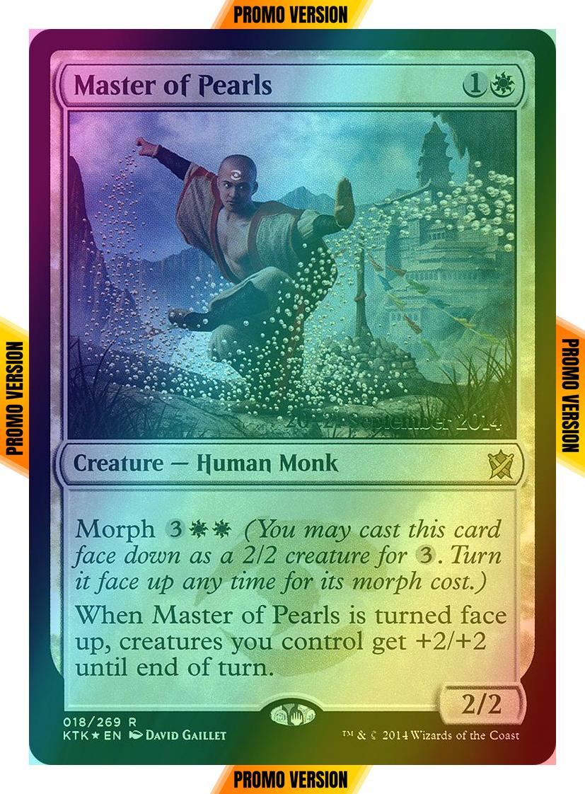 Master of Pearls [18s] [Khans of Tarkir Promos] [Foil]