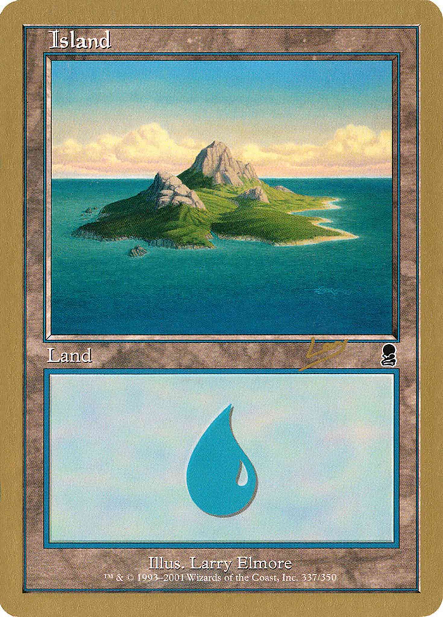 Island [rl337] [Raphael Levy] [337] [World Championship Decks 2002] [Non-Foil]