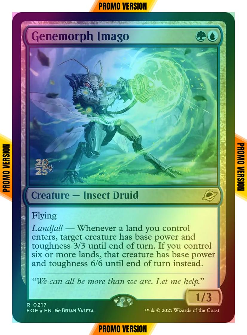 Genemorph Imago [217s] [Prerelease] [Edge of Eternities: Promos] [Foil]