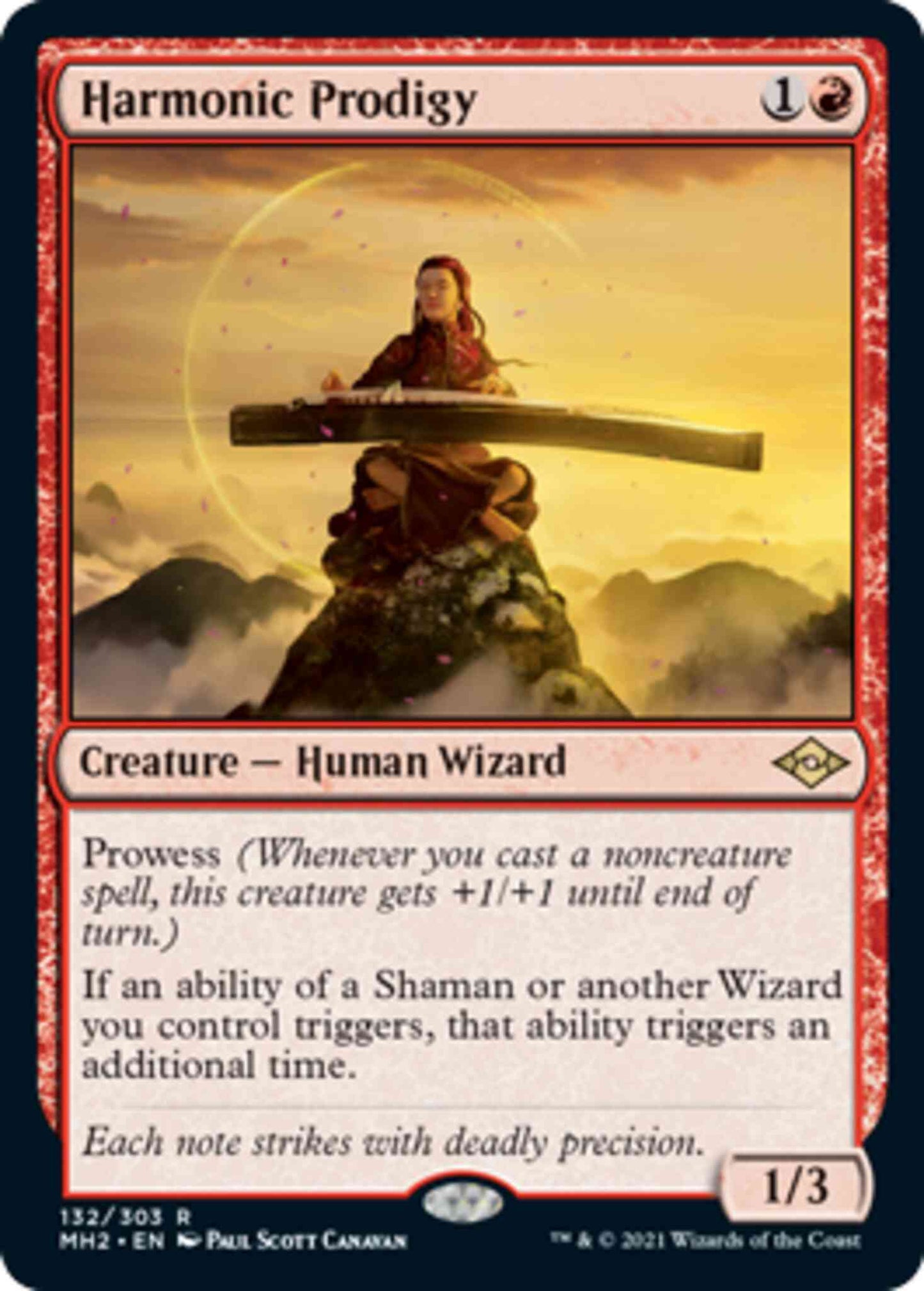 Harmonic Prodigy [132] [Modern Horizons 2] [Non-Foil]