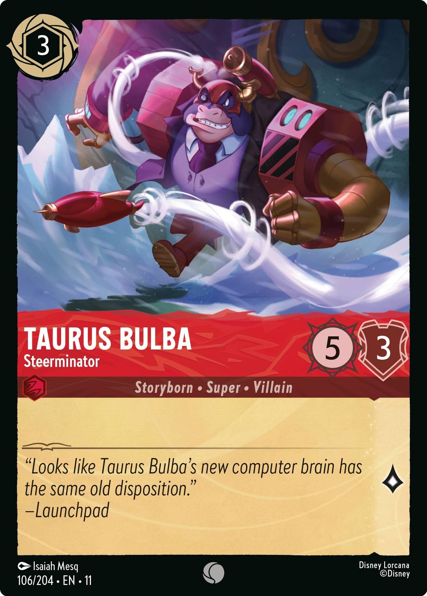 Taurus Bulba - Steerminator - 106/204 [Winterspell] [Non-Foil]