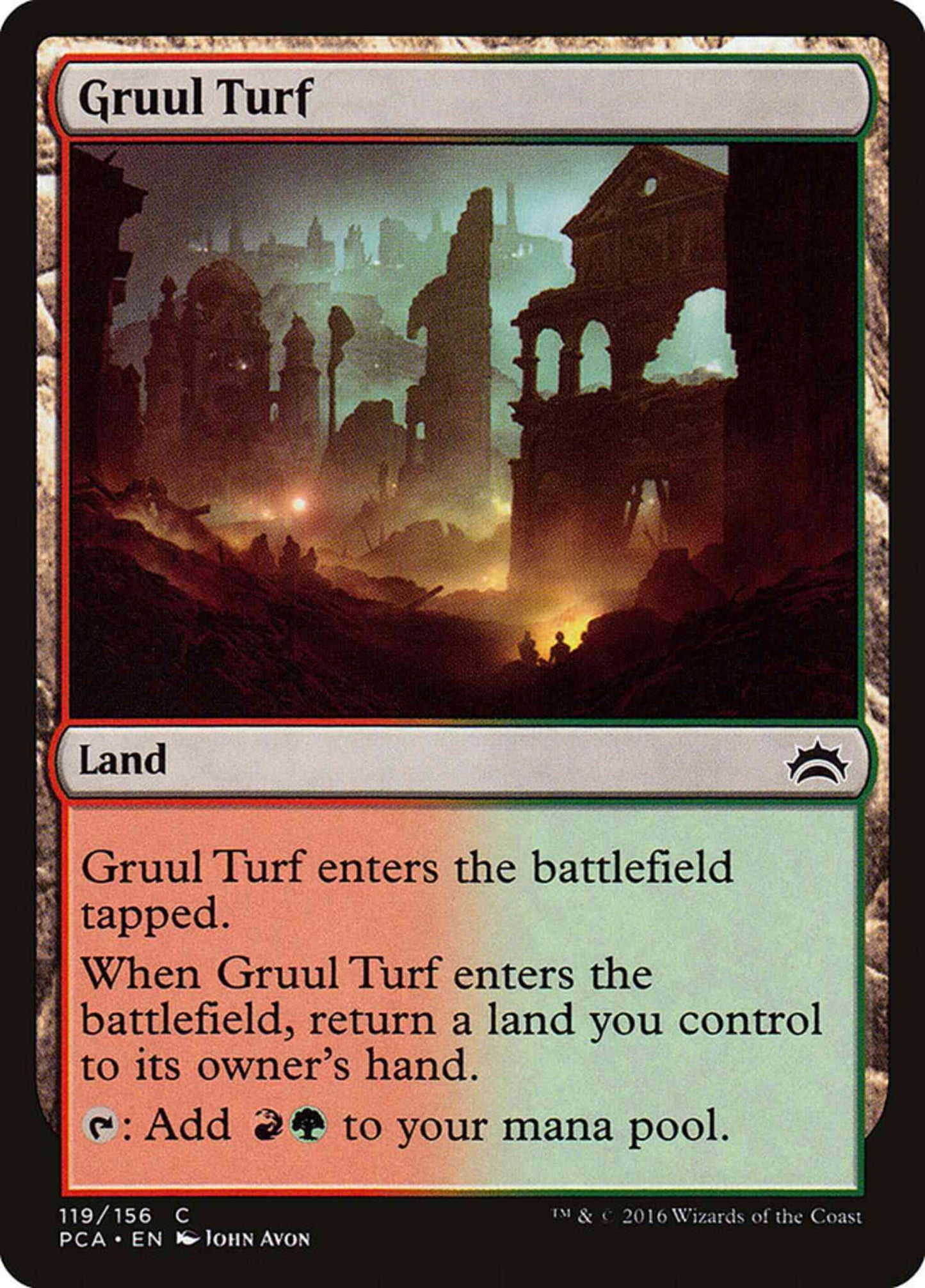 Gruul Turf [119] [Planechase Anthology] [Non-Foil]