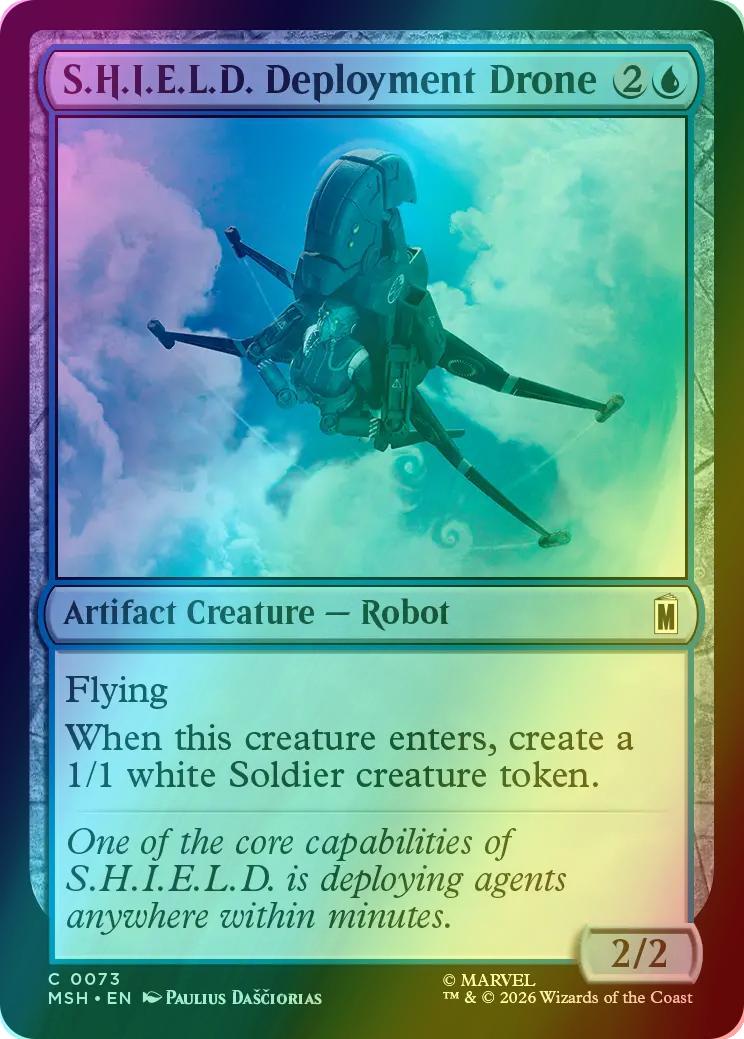 S.H.I.E.L.D. Deployment Drone [73] [Marvel Super Heroes] [Foil]