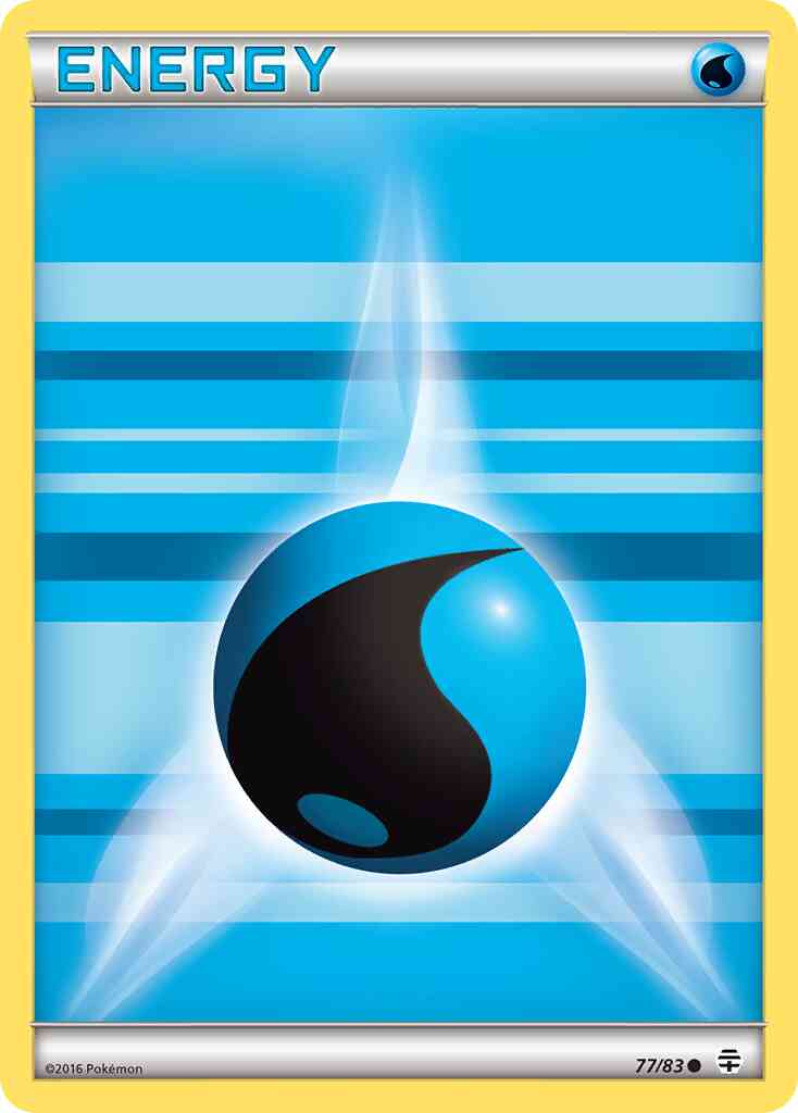 Basic Water Energy - 77/83 - Common [g1-77] [Non-Holo]
