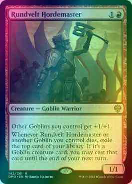 Rundvelt Hordemaster [142] [Dominaria United] [Foil]