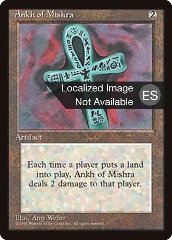 Ankh of Mishra - Chinese [294] [Fourth Edition Black Border: Chinese] [Non-Foil]