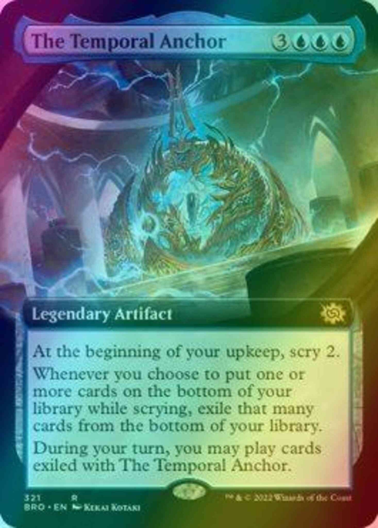 The Temporal Anchor [321] [Extended Art] [The Brothers' War] [Foil]