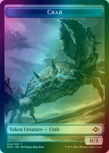 Crab Token (02) // Squirrel Token (11) [Modern Horizons 2 Tokens] [Foil]