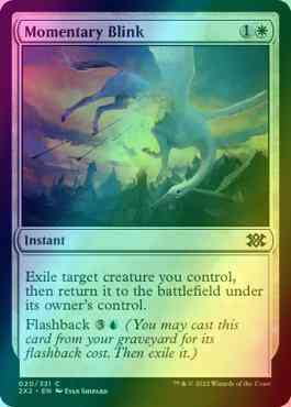 Momentary Blink [20] [Double Masters 2022] [Foil]
