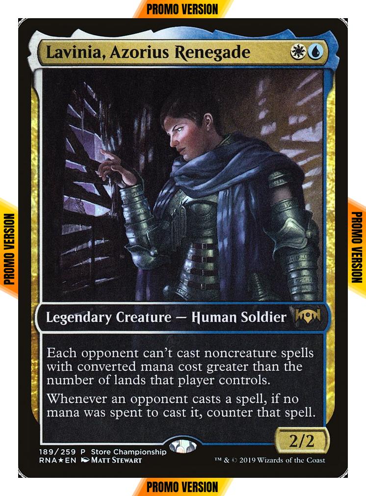 Lavinia, Azorius Renegade [189] [Store Championship] [Ravnica Allegiance Promos] [Foil]