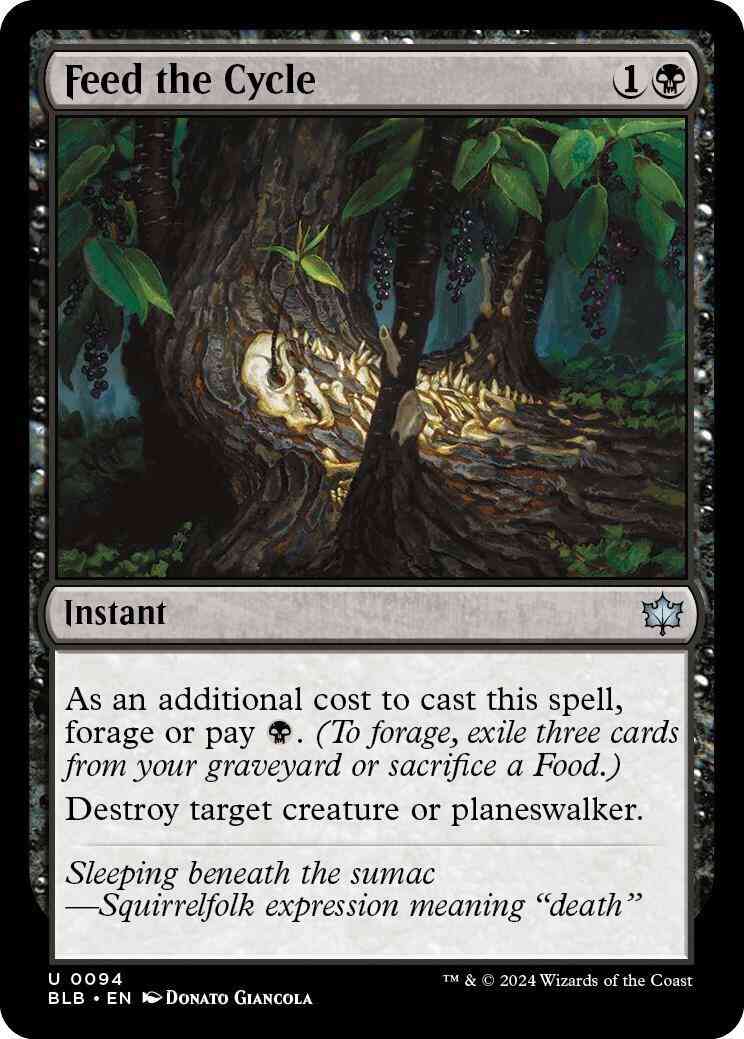 Feed the Cycle [94] [Bloomburrow] [Non-Foil]