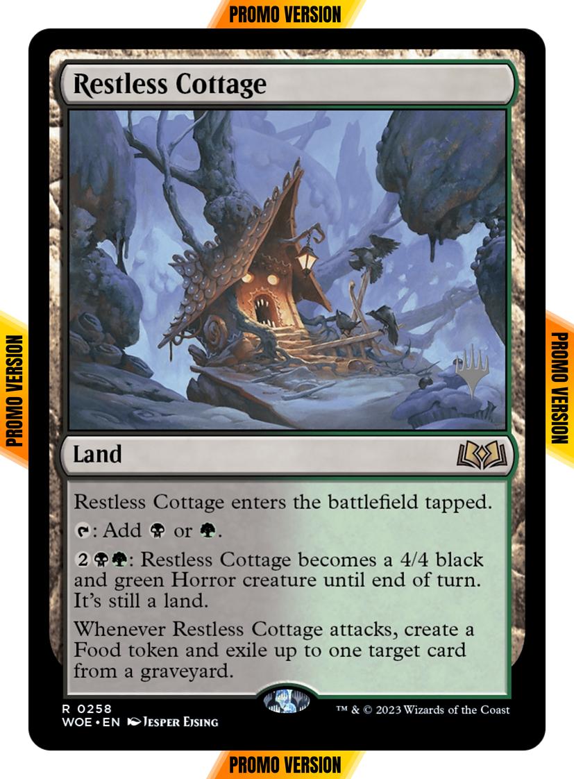 Restless Cottage [258p] [Promo Pack] [Wilds of Eldraine: Promos] [Non-Foil]