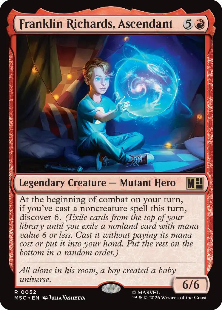 Franklin Richards, Ascendant [52] [Marvel Super Heroes: Commander] [Non-Foil]