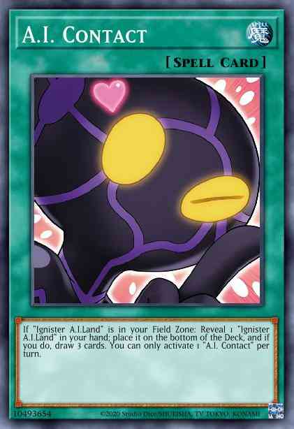 A.I. Contact - ETCO-EN056 - Super Rare - 1st Edition