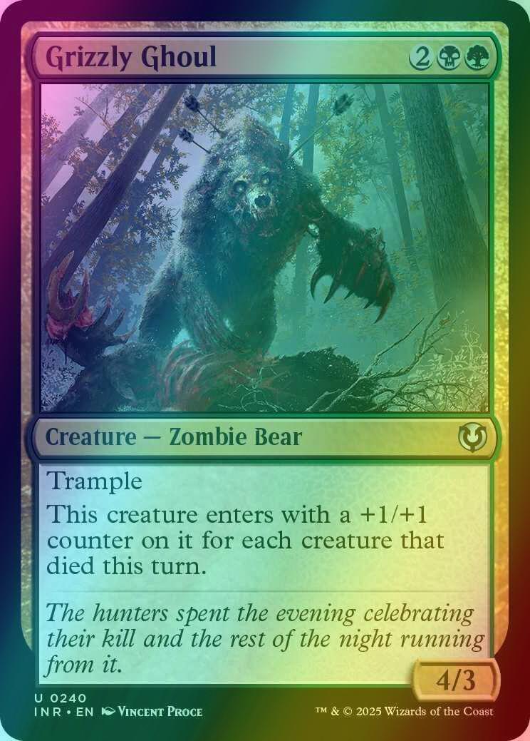 Grizzly Ghoul [240] [Innistrad Remastered] [Foil]