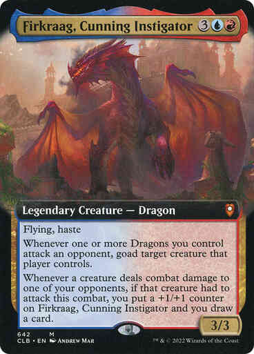 Firkraag, Cunning Instigator [642] [Extended Art] [Commander Legends: Battle for Baldur's Gate] [Non-Foil]