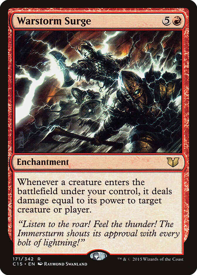Warstorm Surge [171] [Commander 2015] [Non-Foil]
