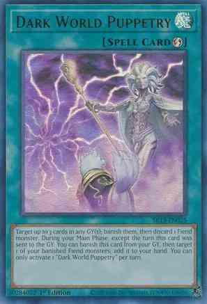 Dark World Puppetry - SR13-EN025 - Ultra Rare - 1st Edition