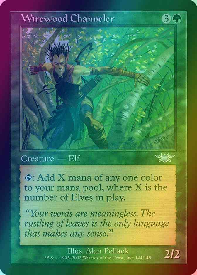 Wirewood Channeler [144] [Legions] [Foil]